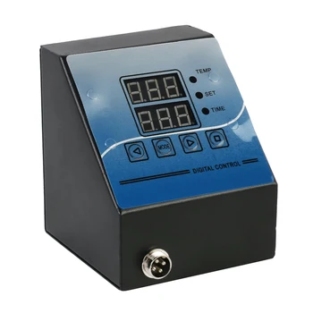110 V / 220 v kupa / plaka / taş fotoğraf / T-shirt ısı basın makinesi dijital kontrol kutusu sıcaklık kontrolü çift dijital ekran