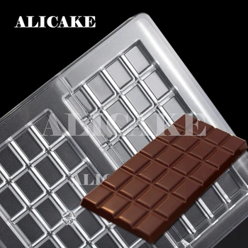 3D Polikarbonat Çikolata Kalıpları Tepsi Plastik Kek Kalıbı Çikolata Kalıpları Formu Ekmek Pişirme Kalıp Pasta Araçları