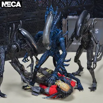 NECA Predator AVP Film Versiyonu Yaşlı Dev Yılan Alien Savaş Predator 7 inç Hareketli Bebek Modeli aksiyon figürü oyuncakları Hediye çocuklar İçin
