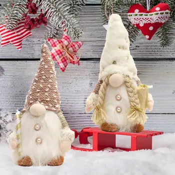Noel Süs Zarif Sevimli Aşınmaya dayanıklı Noel Dekorasyon Meçhul Bebek Süsleme Meçhul Bebek Süsleme