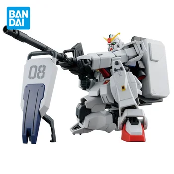 Bandai Orijinal Gundam model seti Anime Figürü RX-79[G] GUNDAM ZEMİN TİPİ HG 1/144 Aksiyon Figürleri Koleksiyon Oyuncaklar Çocuklar için Hediye