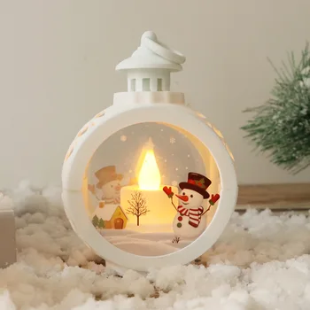 Festoon Yeni Güzellik 2023 Dekor Ev için Noel Baba Kardan Adam Fener ışık Yeni Şeyler Ağacı Süsleme Noel Hediyeleri Yeni Yıl Dekorları